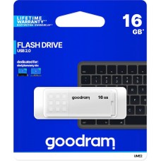 Флешка GOODRAM 16 GB UME2 White (UME2-0160W0R11)