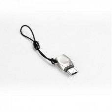 ПЕРЕХІДНИК HOCO UA8 MICRO USB TO TYPE-C SILVER